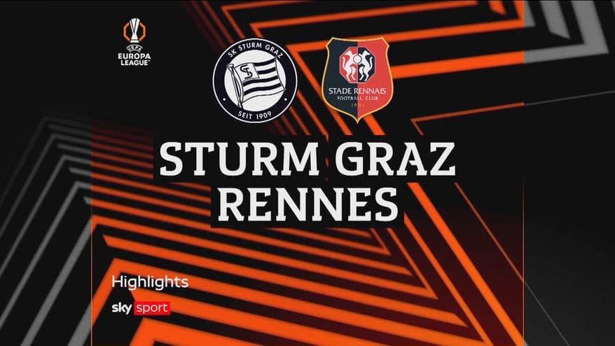 Sturm Graz-Rennes 0-0: highlights