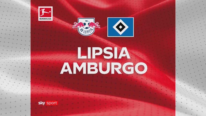 Lipsia-Amburgo 5-0: gol e highlights