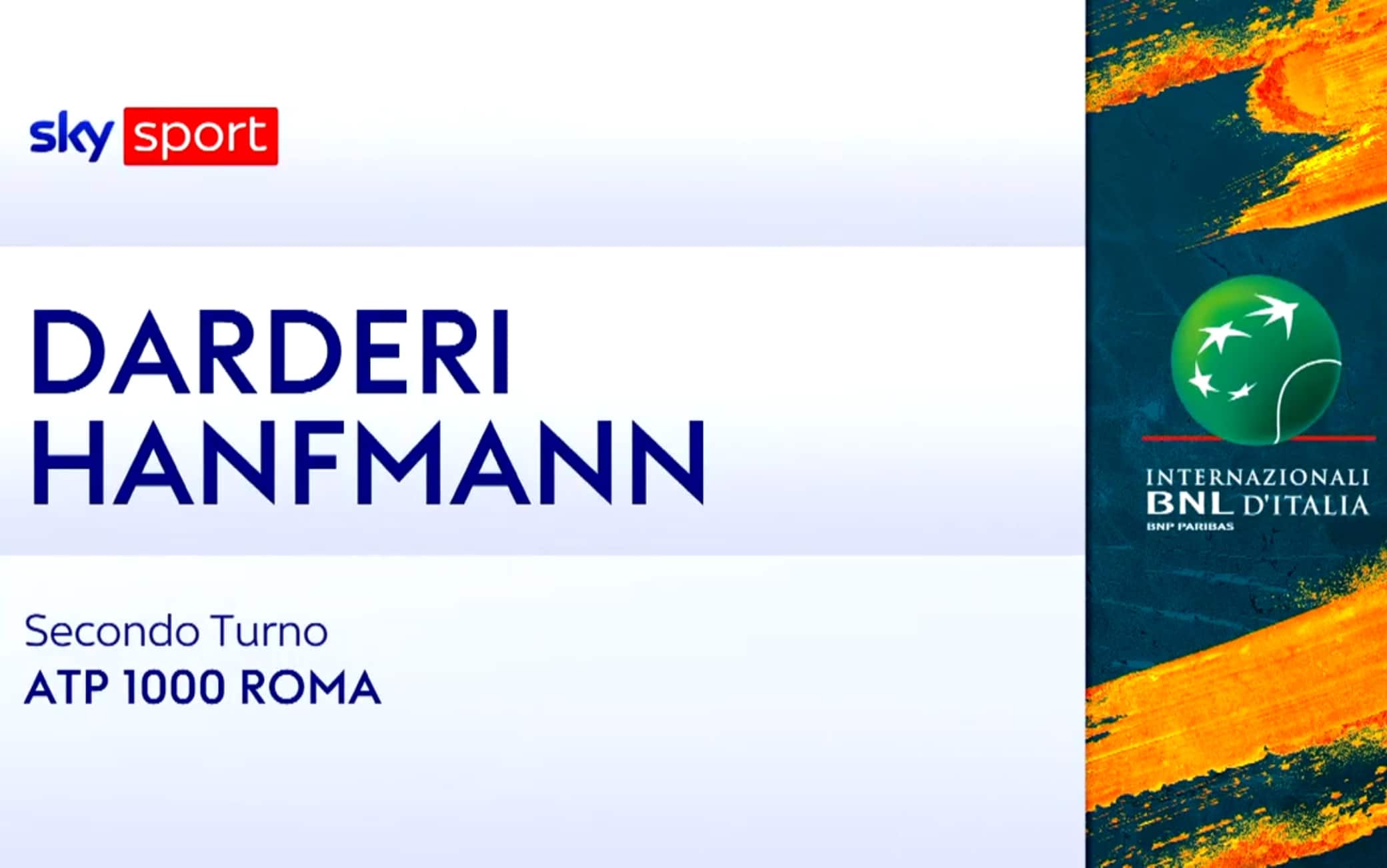 Darderi-Hanfmann: highlights Atp Roma