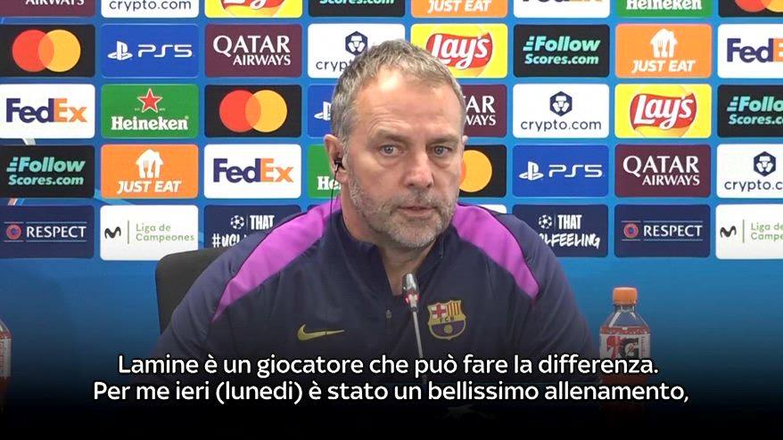 Flick: "Giocare la Champions motivazione extra per tutti"