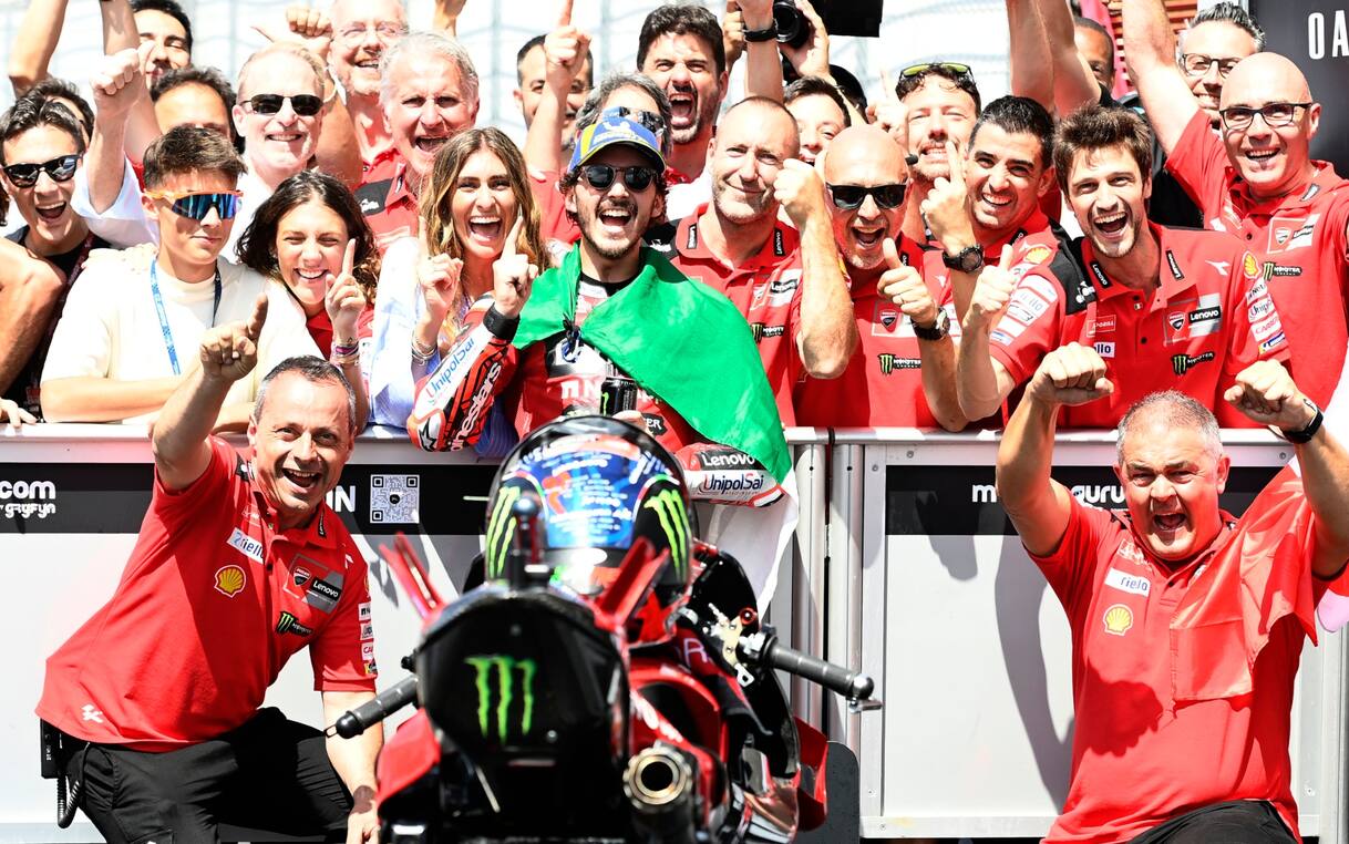 MotoGP, GP Mugello. Bagnaia impeccabile, l'unico avversario di è sé ...