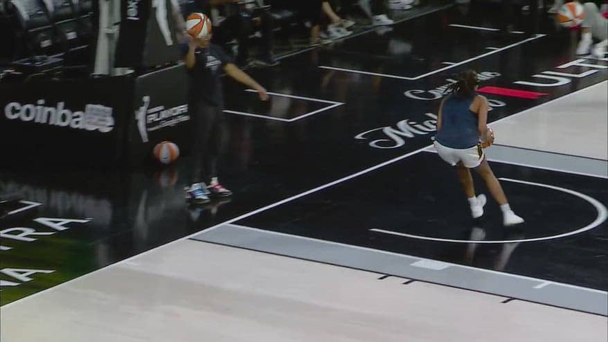 Playoff WNBA, Las Vegas-Indiana 102-85