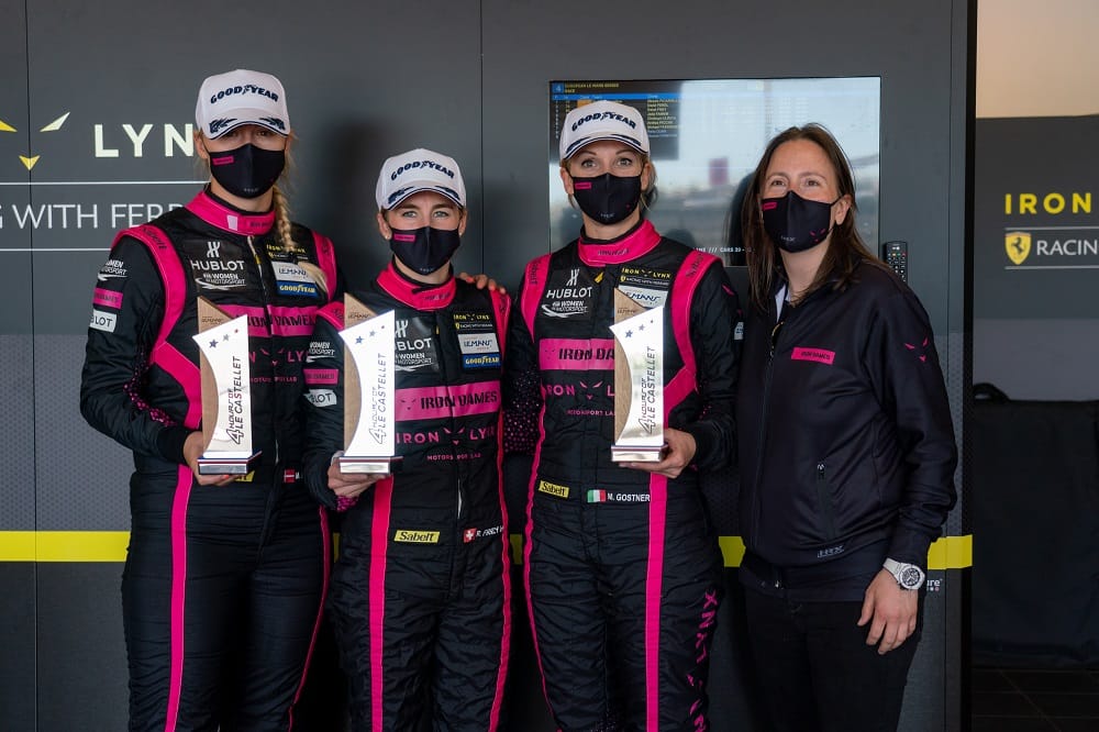 Iron Dames e Deborah e Mayer