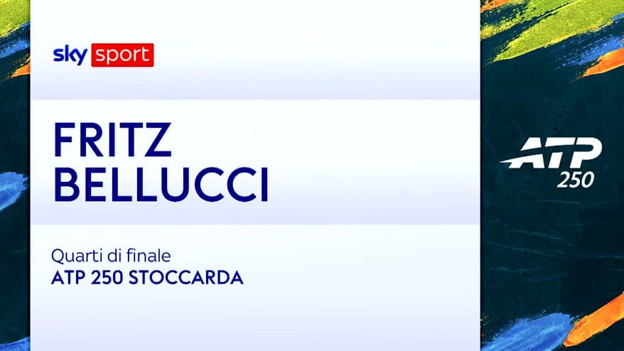 Bellucci-Fritz: highlights Atp Stoccarda. VIDEO