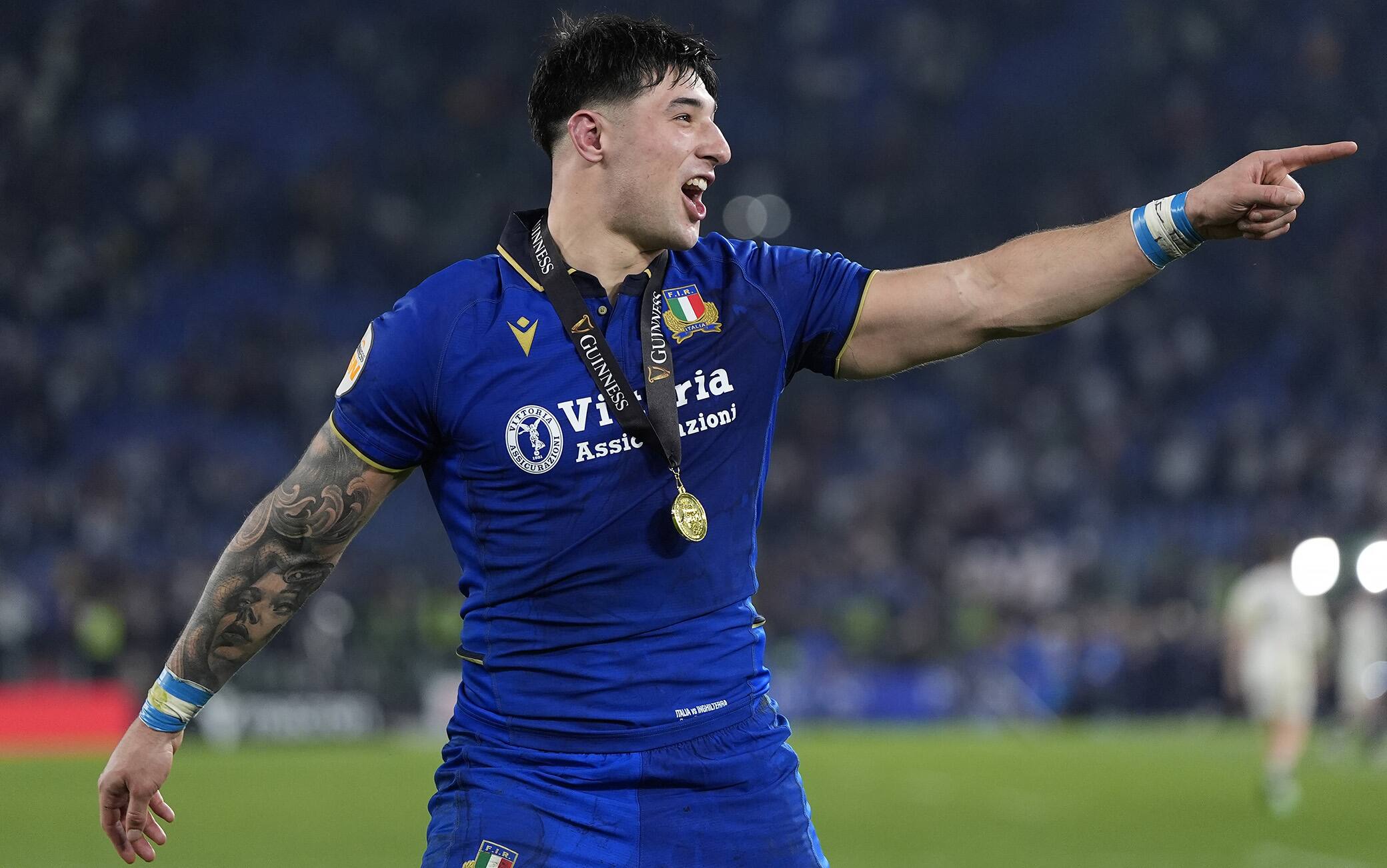 Italia-Inghilterra al Sei Nazioni, Menoncello MVP: "Ho sognato questo momento". VIDEO
