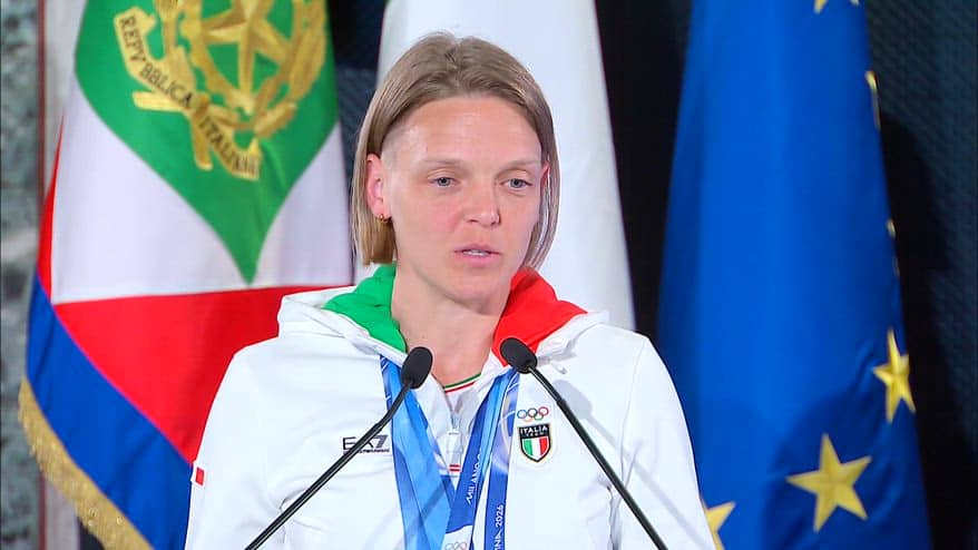 Arianna Fontana: "Grazie presidente Mattarella"