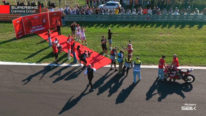 Domenicali: "Bulega straordinario, è la sua giornata"