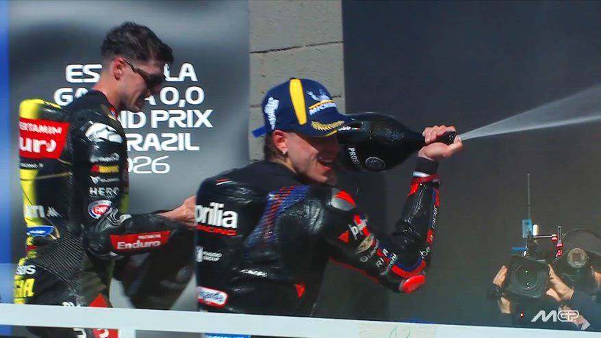 Bezzecchi vince in Brasile: gli "Happy moments" del weekend