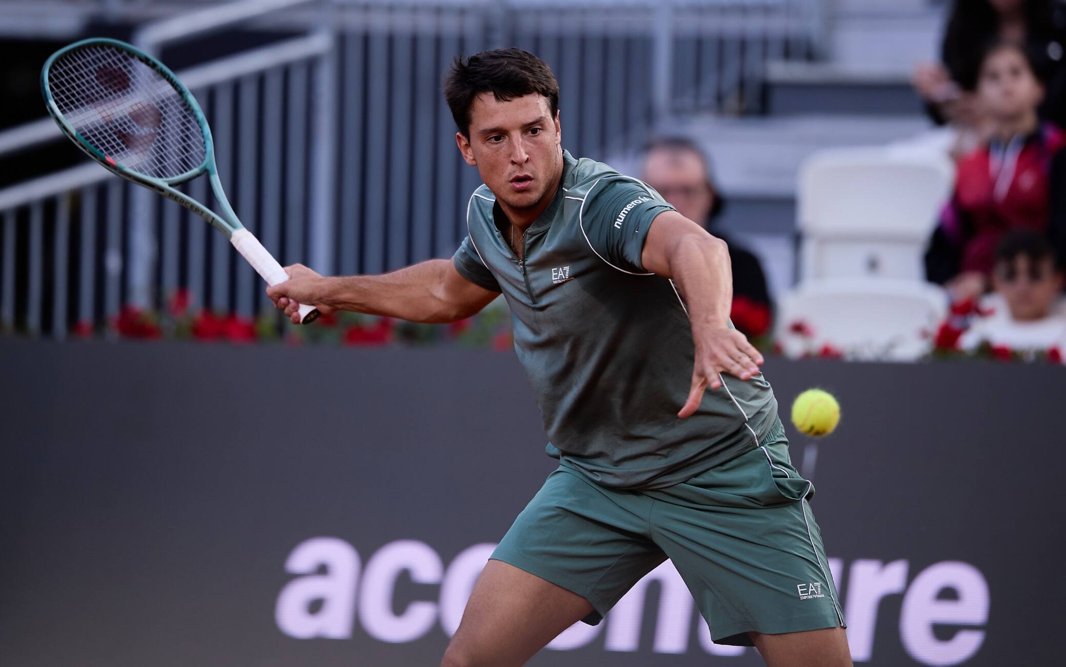 Darderi-Jodar all'Atp Roma, il risultato in diretta live della partita