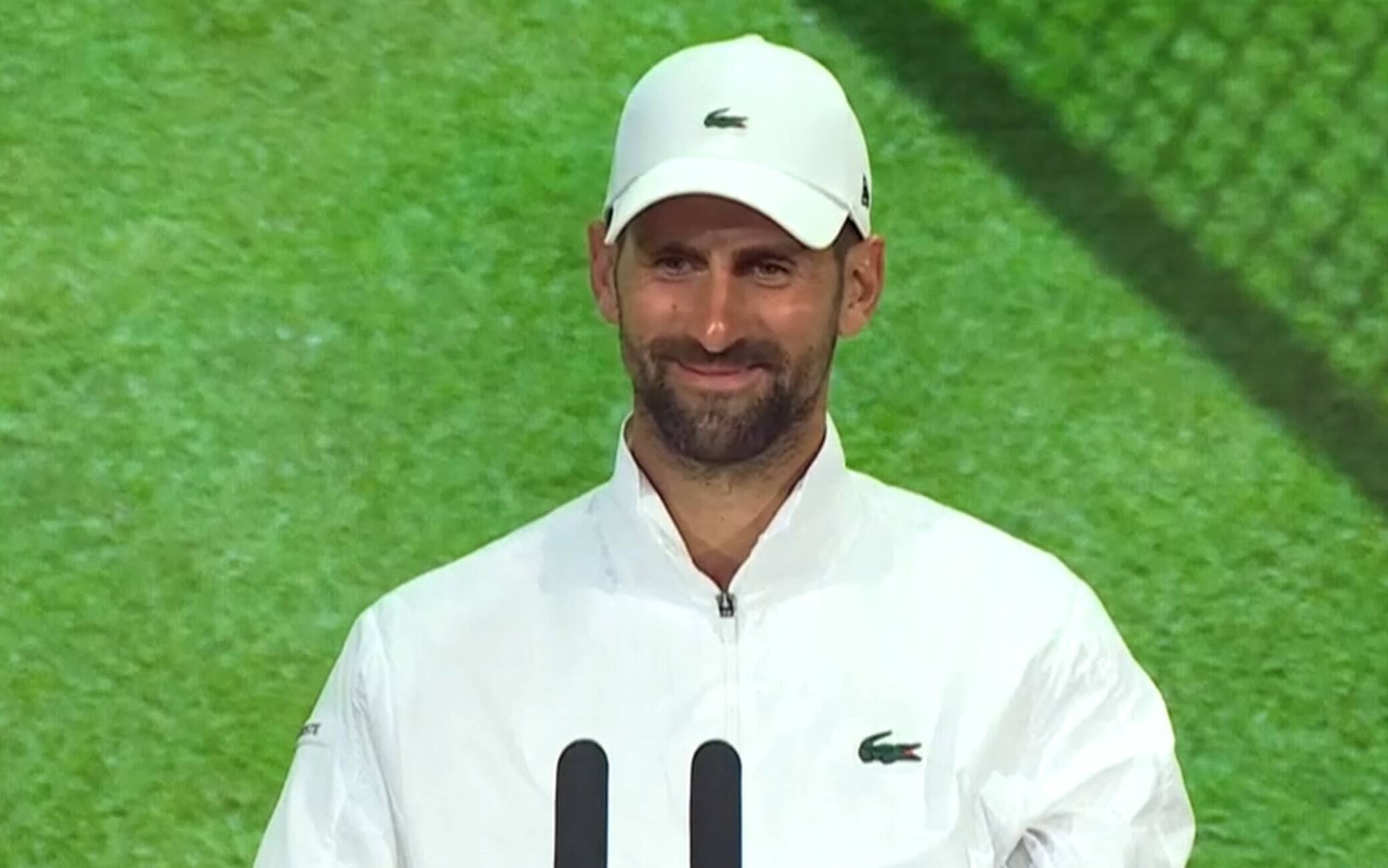 Djokovic, la battuta su Messi da Wimbledon e l'attesa per la sfida con Sinner. VIDEO