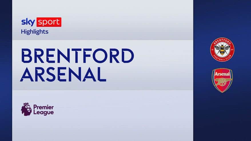 Brentford-Arsenal 1-1: gol e highlights