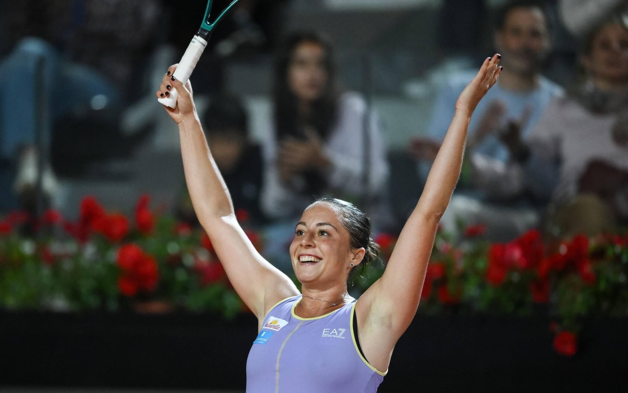 Cocciaretto al 3° turno agli Internazionali BNL d'Italia: Navarro battuta in due set
