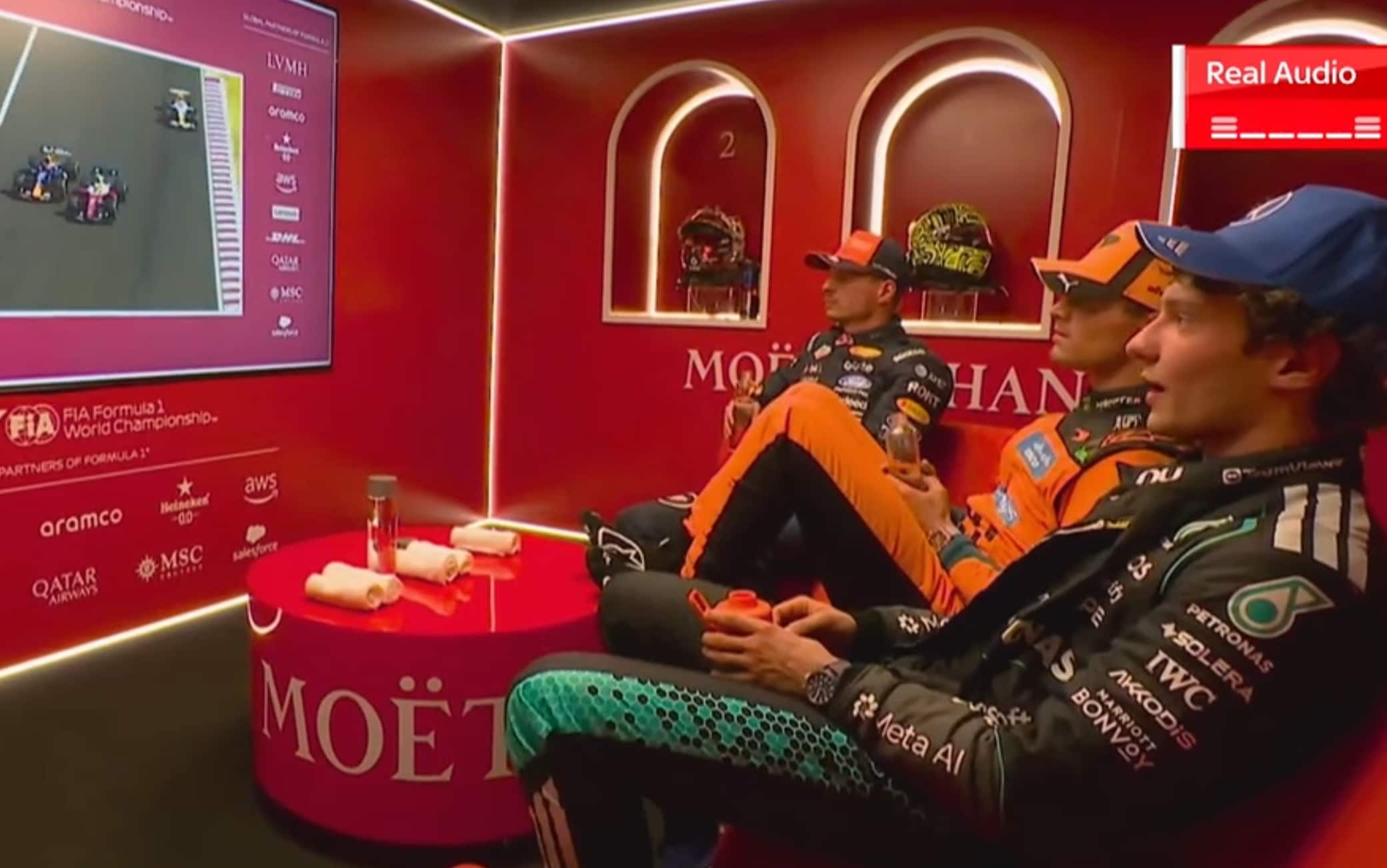 F1, GP Ungheria: il retropodio. Norris, Verstappen e Antonelli commentano la gara