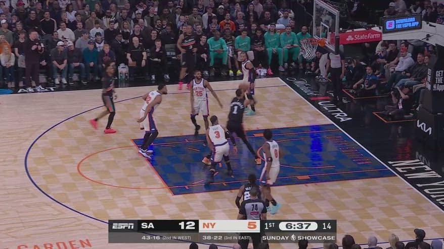 NBA, 25 punti di Victor Wembanyama contro i Knicks