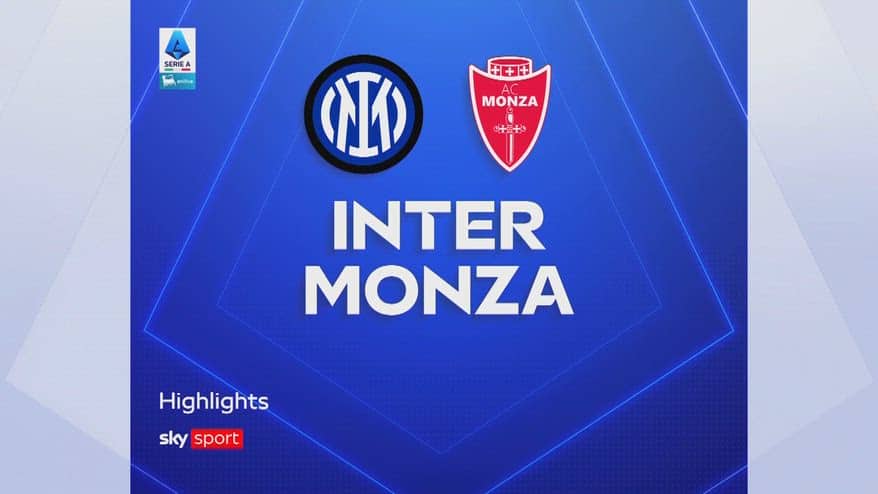 Inter-Monza 4-1: gol e highlights