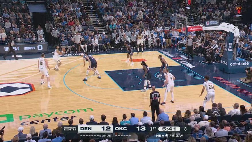 NBA, 39 punti di Jamal Murray contro Oklahoma City