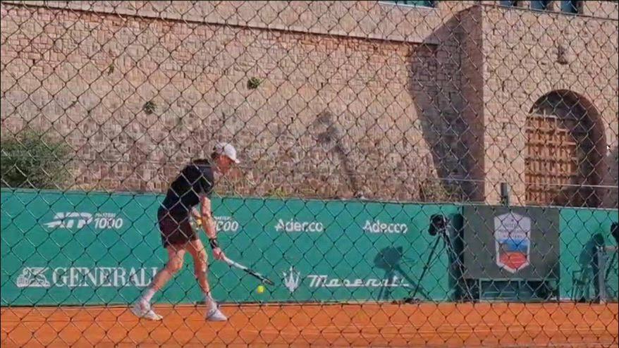 Monte-Carlo, si parte: Sinner in campo nel doppio