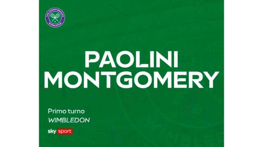 Paolini-Montgomery: highlights Wimbledon