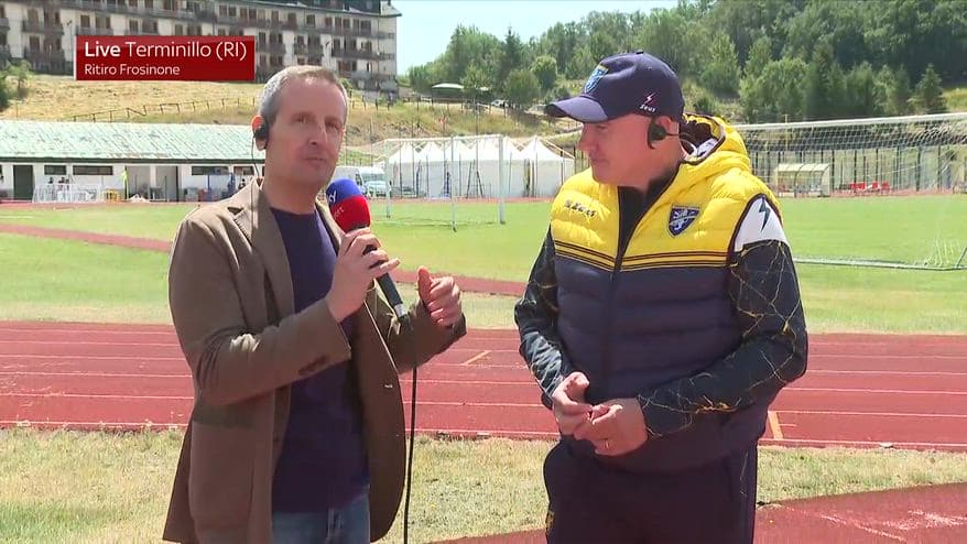 Alvini: "Gioco e idee, così il Frosinone si giocherà la A"
