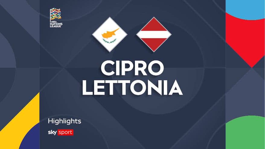 Cipro-Lettonia 2-1: gol e highlights