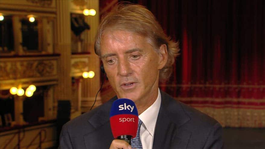 Il Ct Mancini: "Lavorare e giocare bene, so cosa fare"