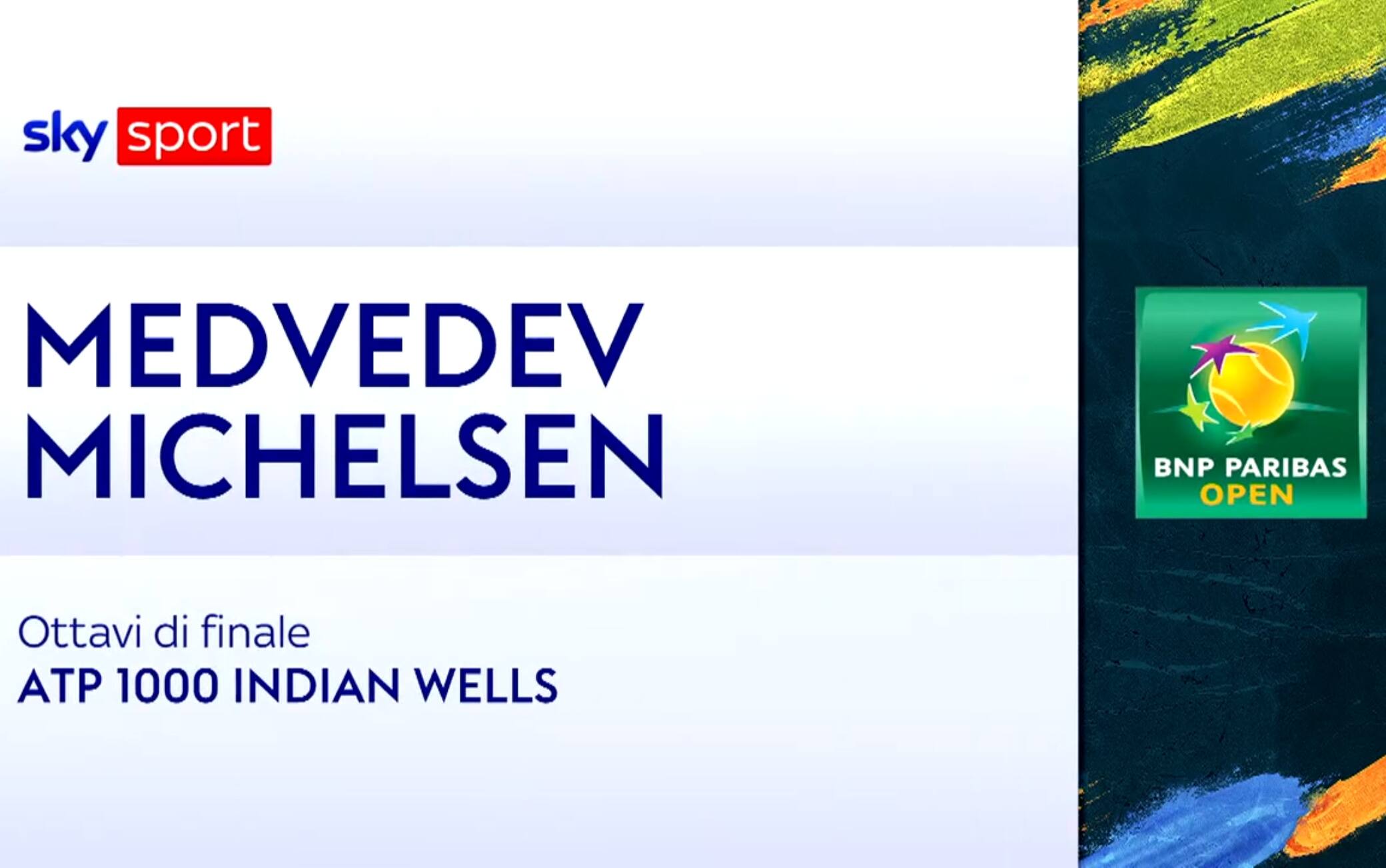 Medvedev-Michelsen: highlights Atp Indian Wells