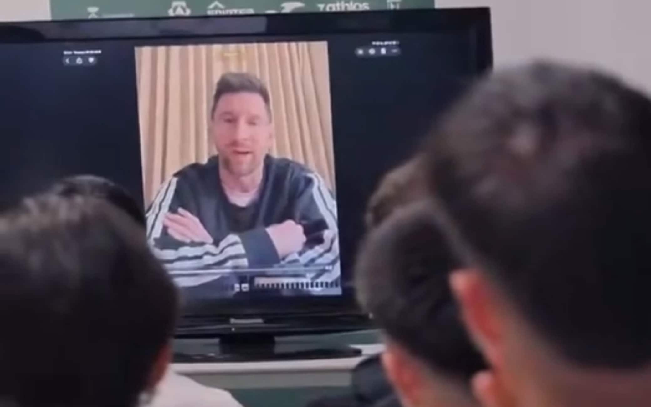 Messi proprietario del Cornellà, il primo discorso ai suoi giocatori. VIDEO