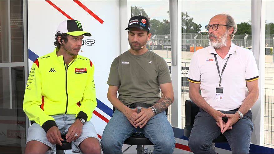 Rossi: "Penso che anche domani sarà Alex, Acosta e Diggia"
