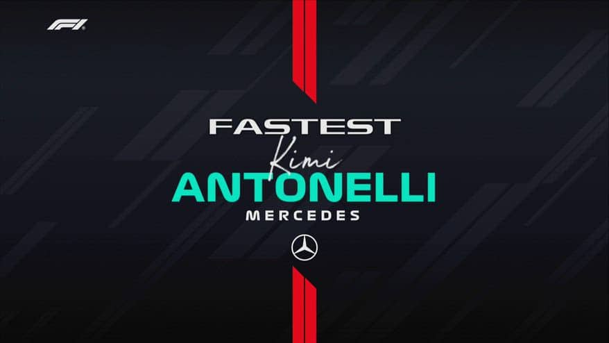 F1, in Belgio pole di Antonelli: tutti i tempi