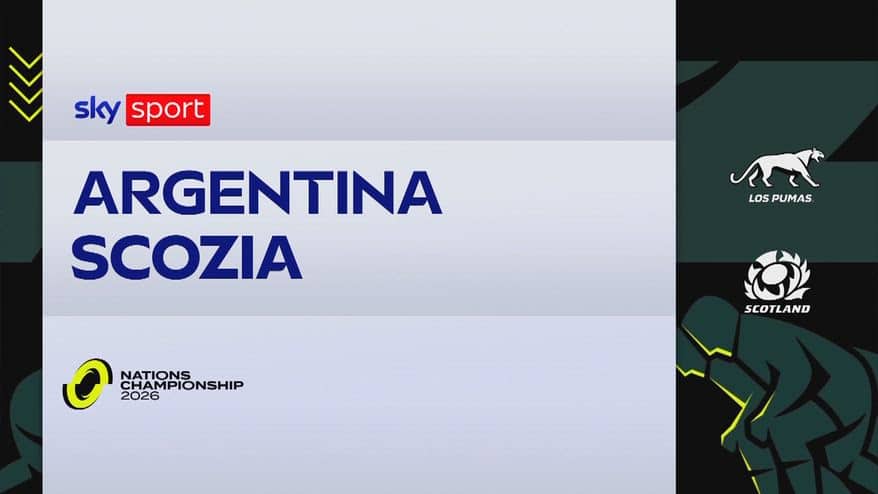 Argentina-Scozia: highlights Rugby Nations Championship