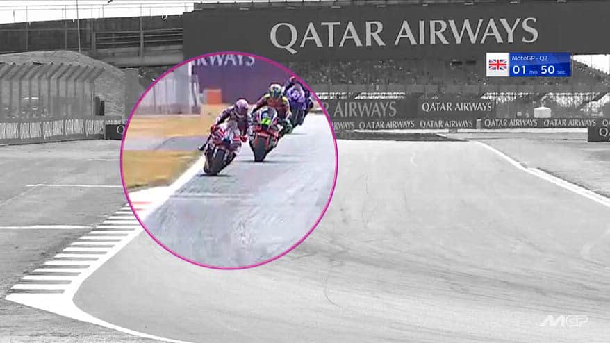 Gp Silverstone, le difficoltà di Bagnaia allo Sky Tech
