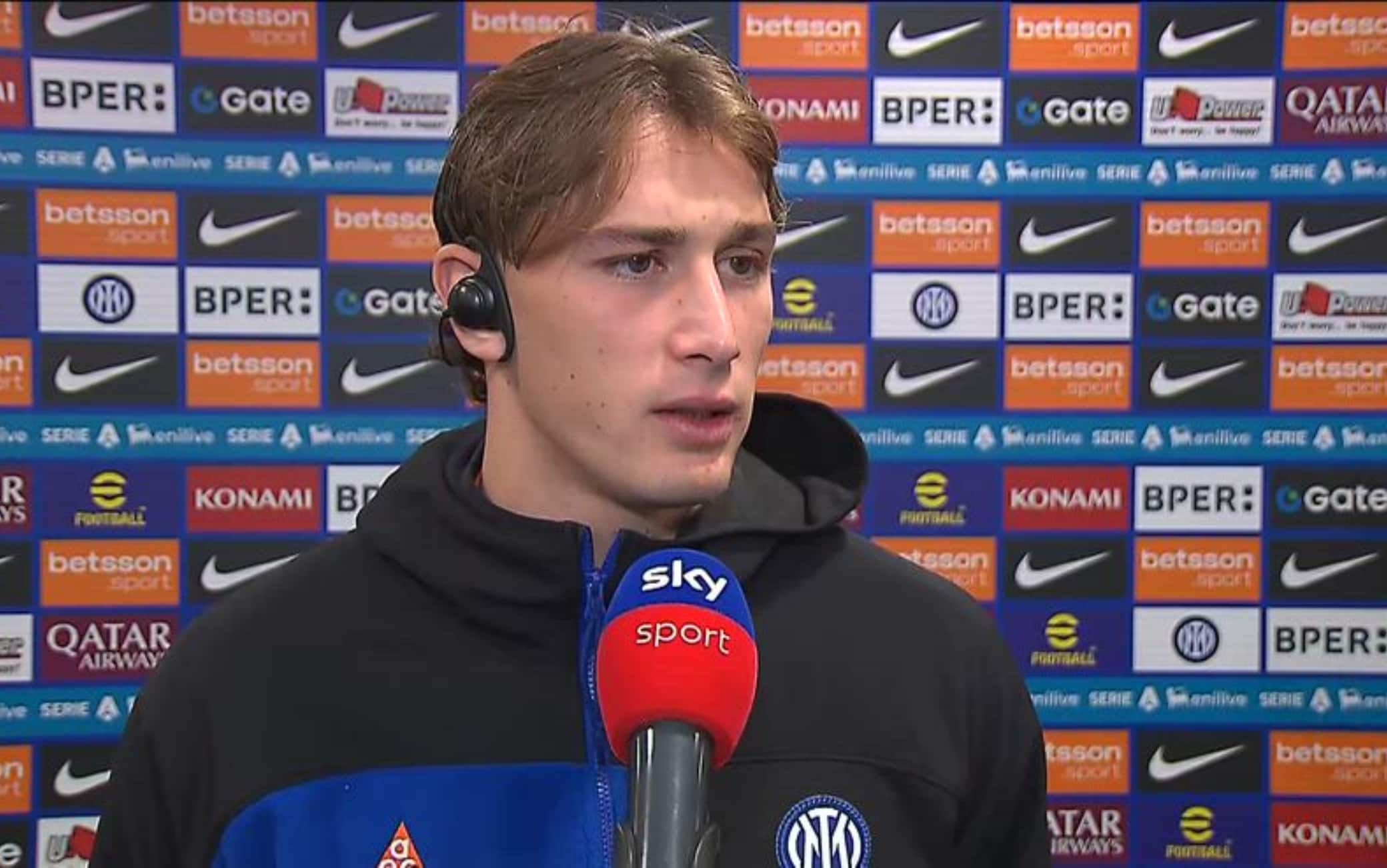 Pio Esposito dopo Inter-Pisa: "Con questa maglia bisogna stare sempre sul pezzo". VIDEO