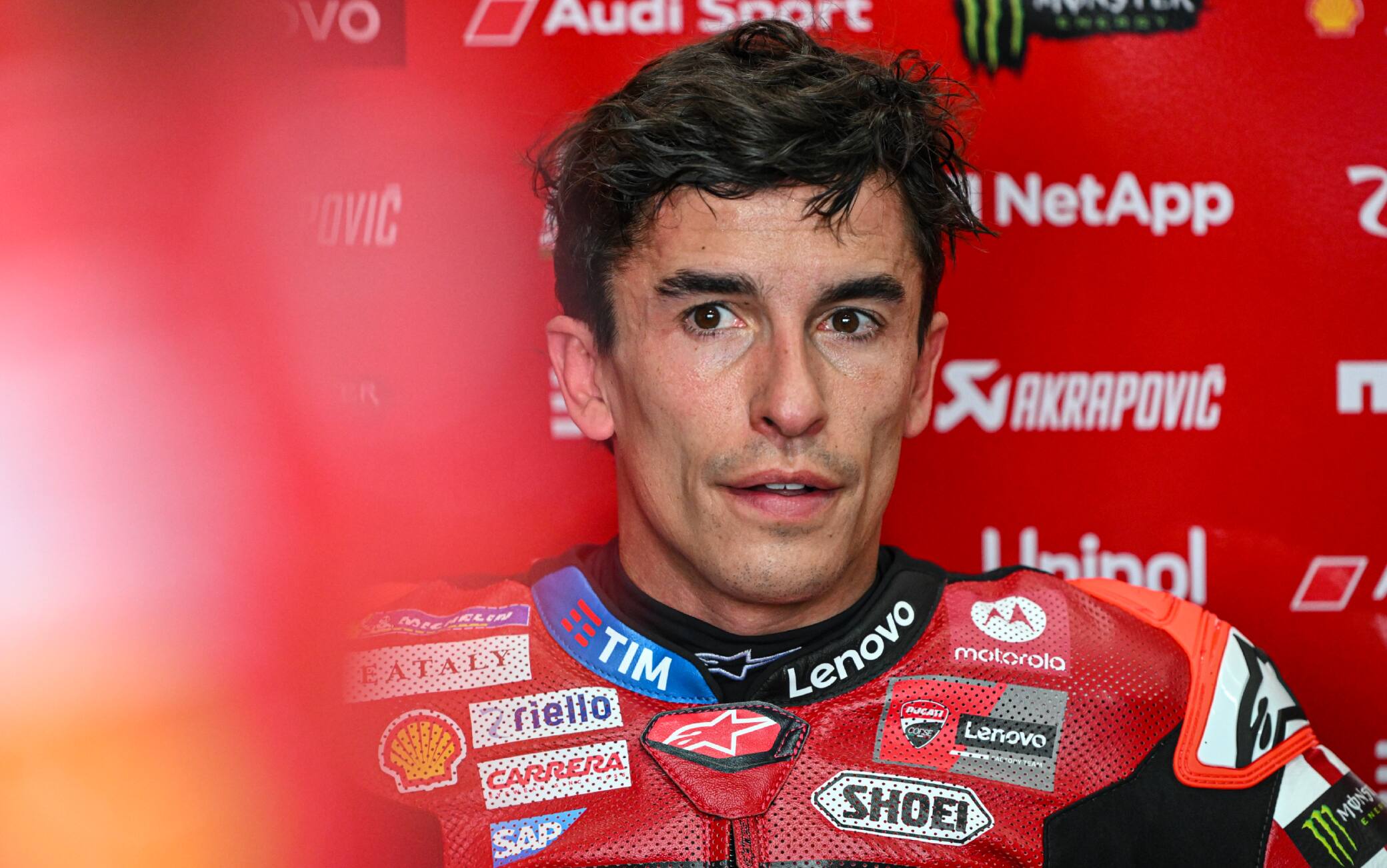 Marc Marquez: "Problema di stomaco, non sono stato bene. Caduta? Mi ha tolto fiducia"