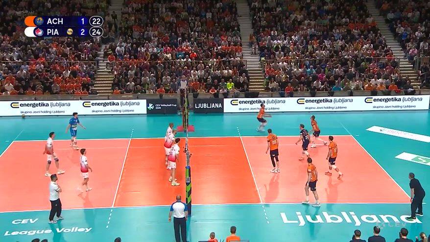 Volley, Coppa Cev: finale d'andata Luneburg-Piacenza su Sky