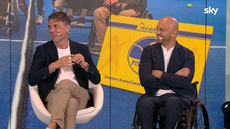 Sky Inclusion Days, 'Para Padel Project' con Paolo Maldini