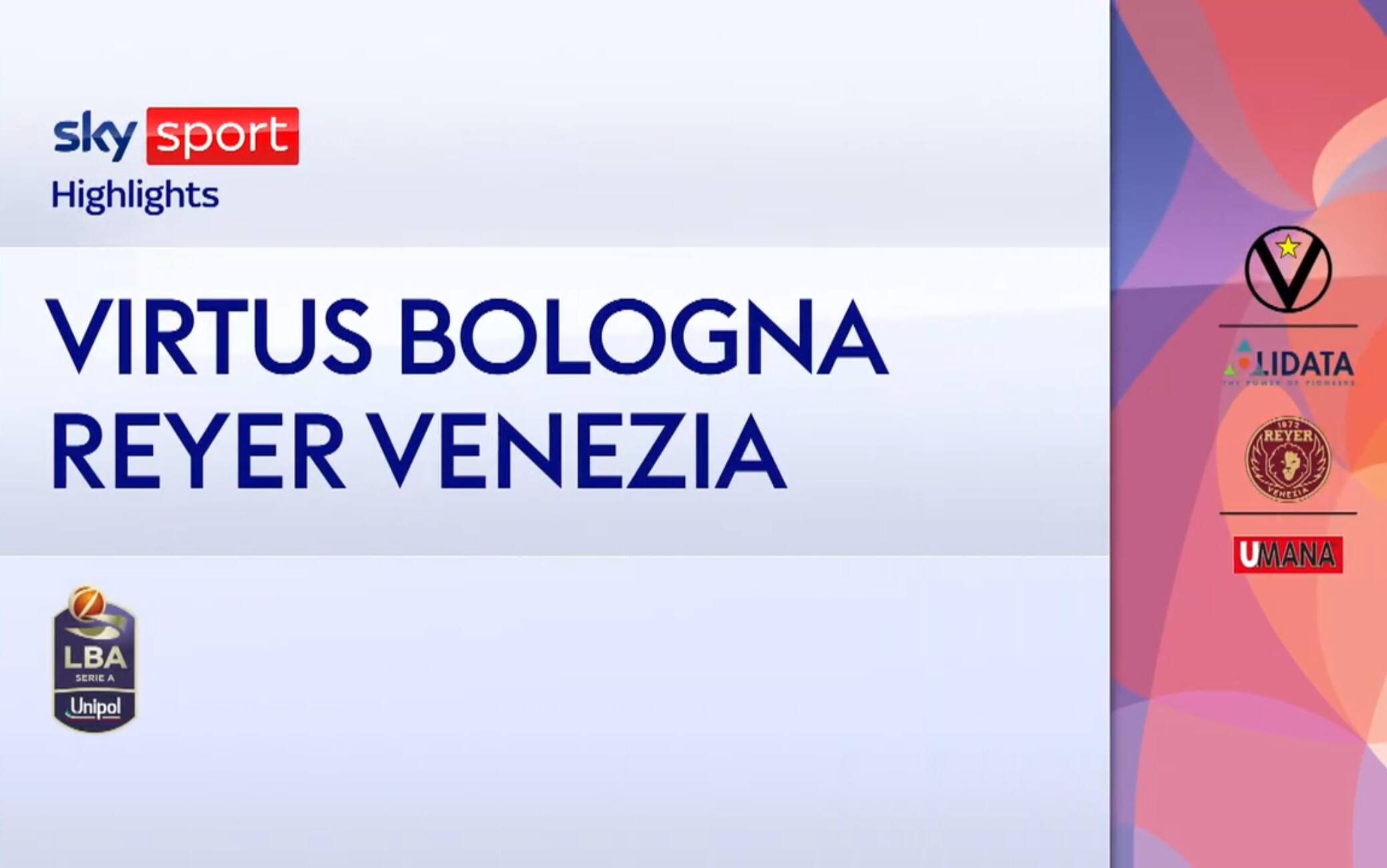 Virtus Bologna-Venezia 83-91: highlights Playoff Serie A