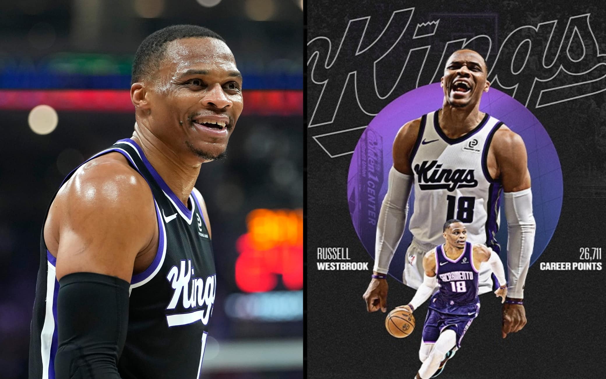 NBA, Westbrook diventa il playmaker con più punti in carriera di sempre: il video tributo