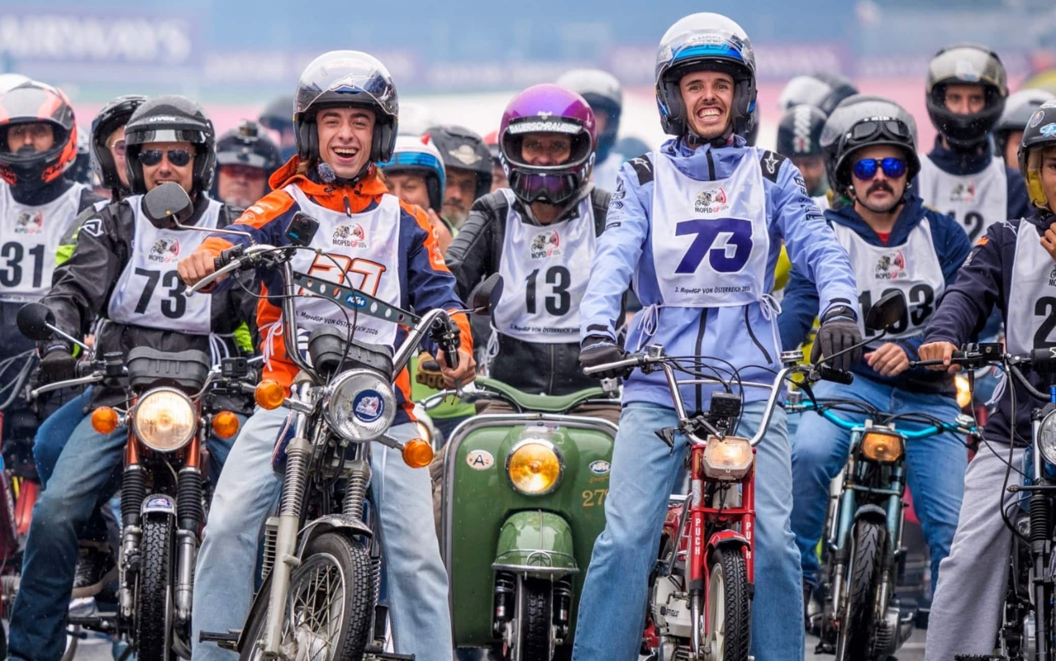 Da MotoGP a 'MopedGP': cos'è e come è andata la prima gara in Austria. VIDEO