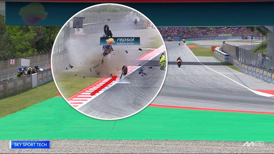 Alex Marquez-Acosta, il VIDEO del pauroso incidente