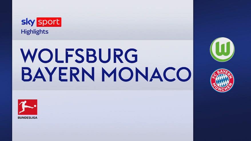 Wolfsburg-Bayern Monaco 0-1: gol e highlights