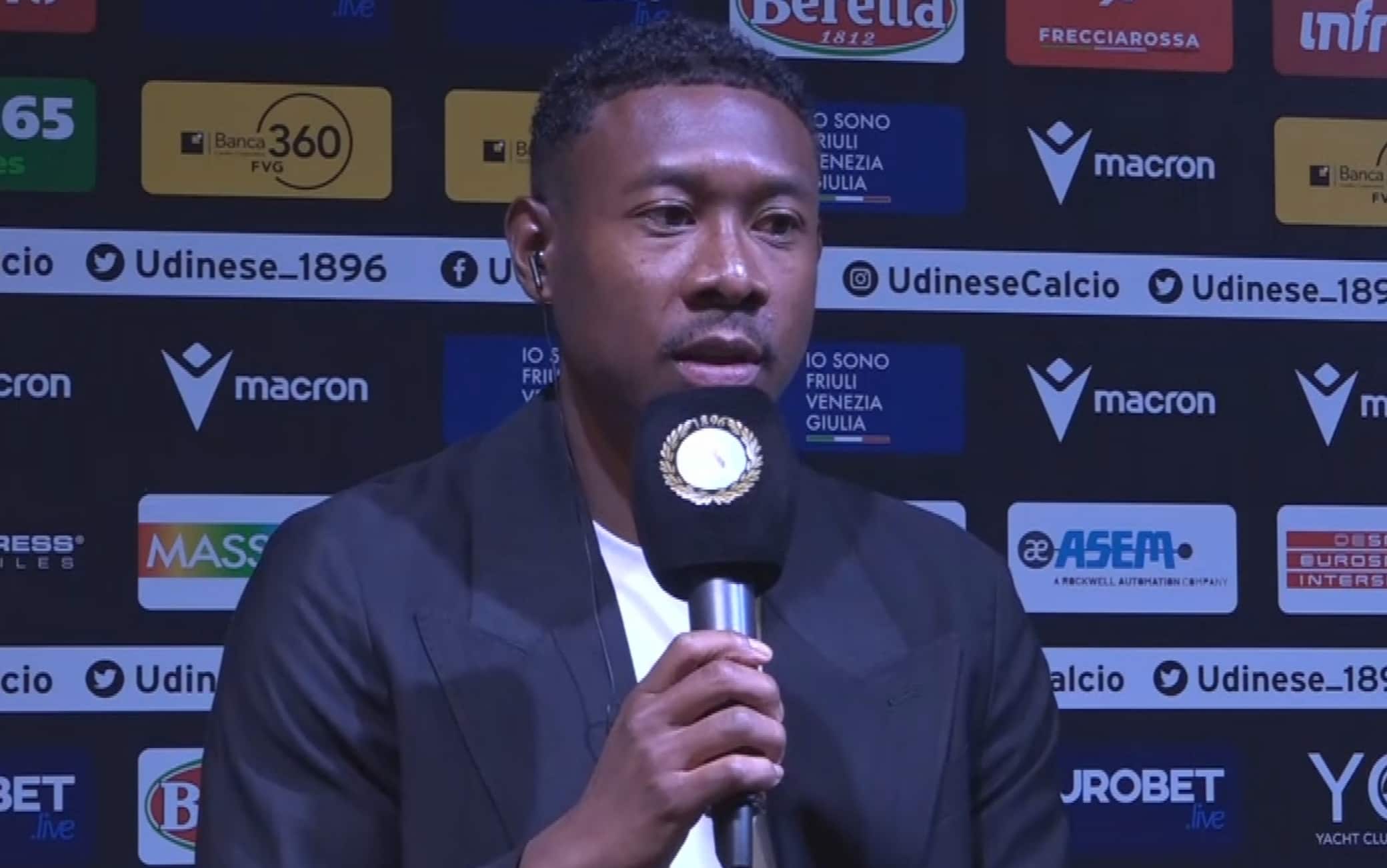 Alaba si presenta all'Udinese: "Il passo giusto per la mia carriera"