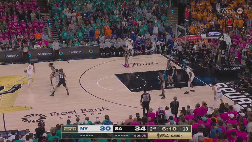 NBA Finals, 30 punti di Jalen Brunson contro San Antonio