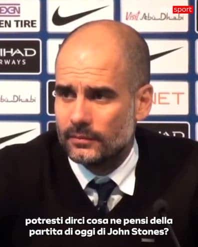 Stones all'Inter, Guardiola lo elogiava così nel 2017