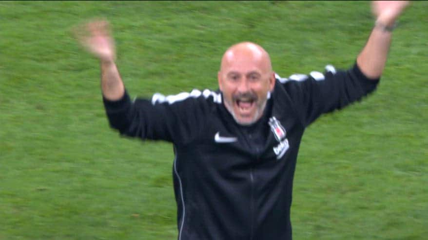 Il Besiktas vince, lo stadio canta "L'Italiano" a Vincenzo