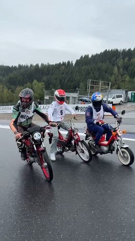 Da MotoGP a MopedGP: il weekend in Austria è iniziato così