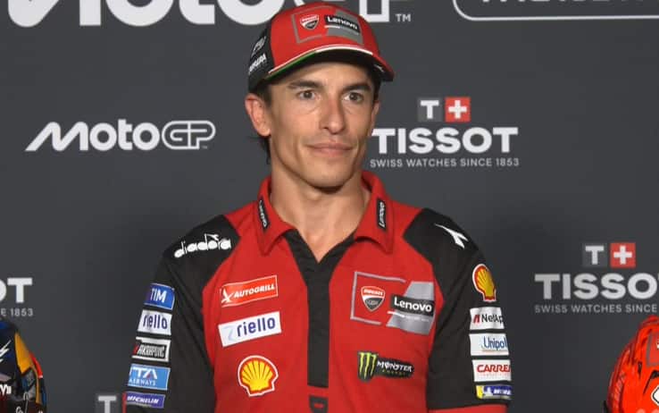 MotoGP, la conferenza del GP Olanda (Assen): le parole di Bagnaia, Marquez e Acosta