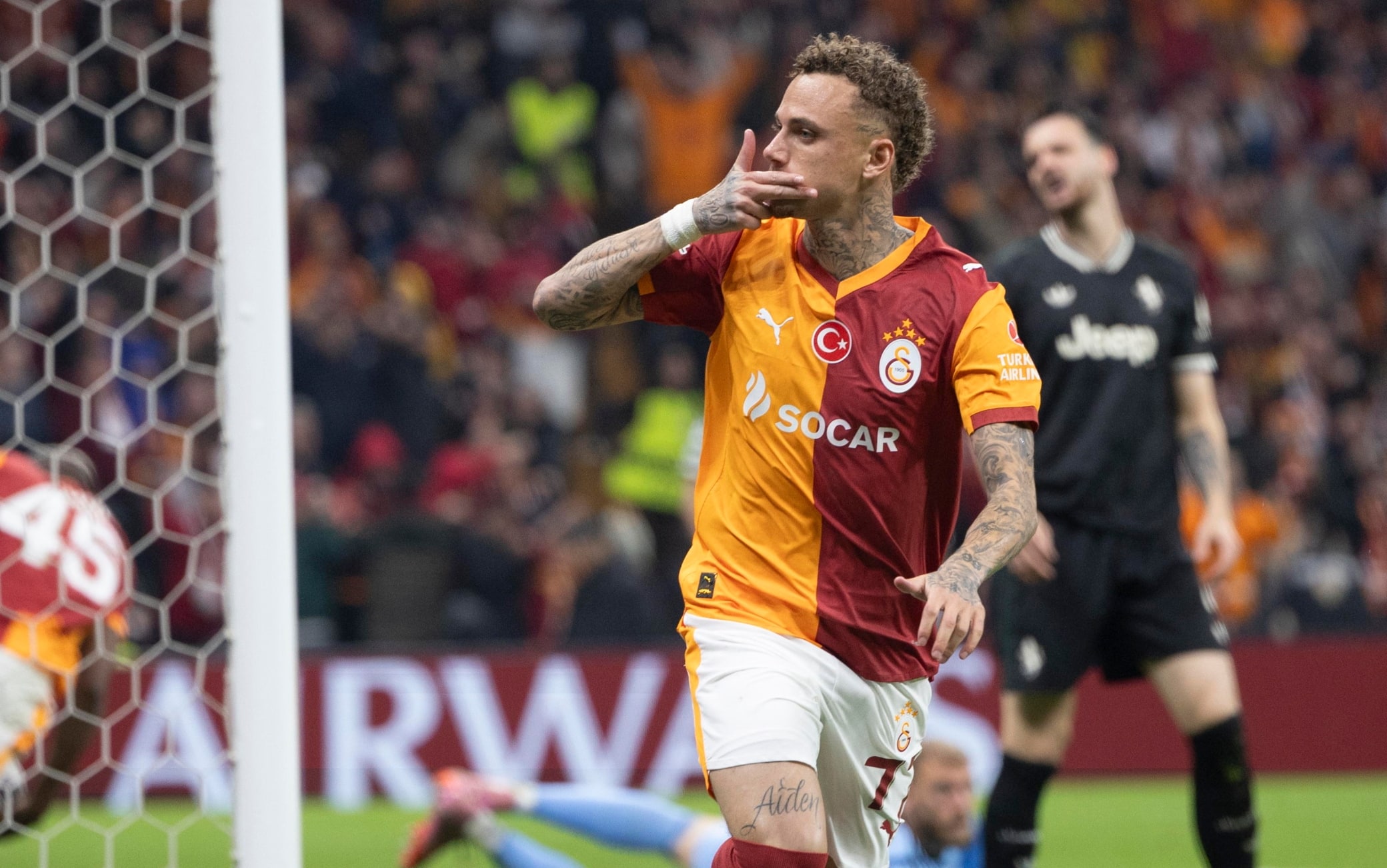 Quarto gol del Galatasaray: ma che errore della Juve!