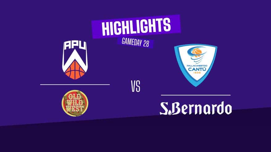 Udine-Cantù 85-93: highlights LBA 