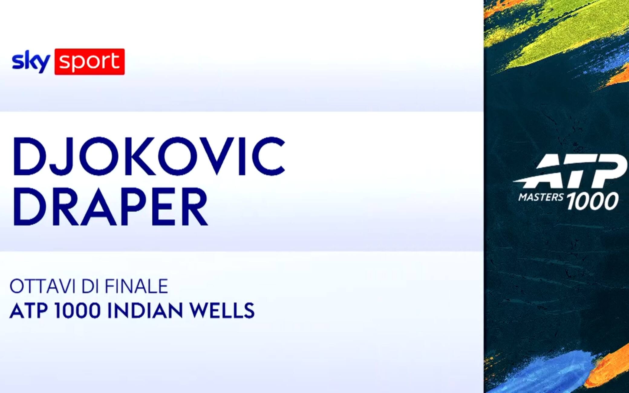 Djokovic-Draper: highlights Atp Indian Wells