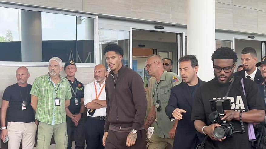 Roma, Oosterwolde è arrivato a Ciampino. VIDEO